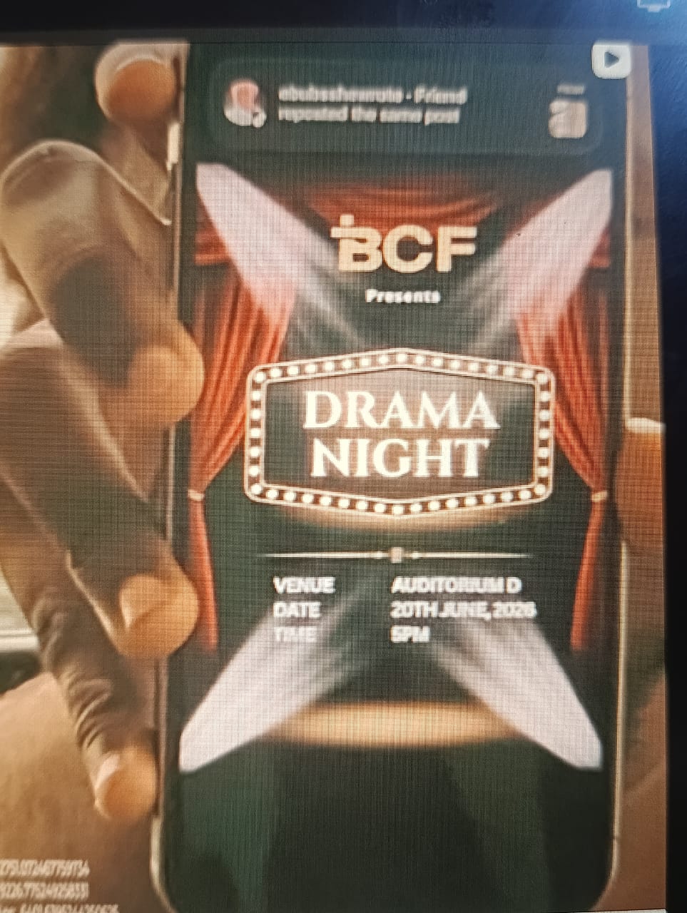 BCF Drama Night